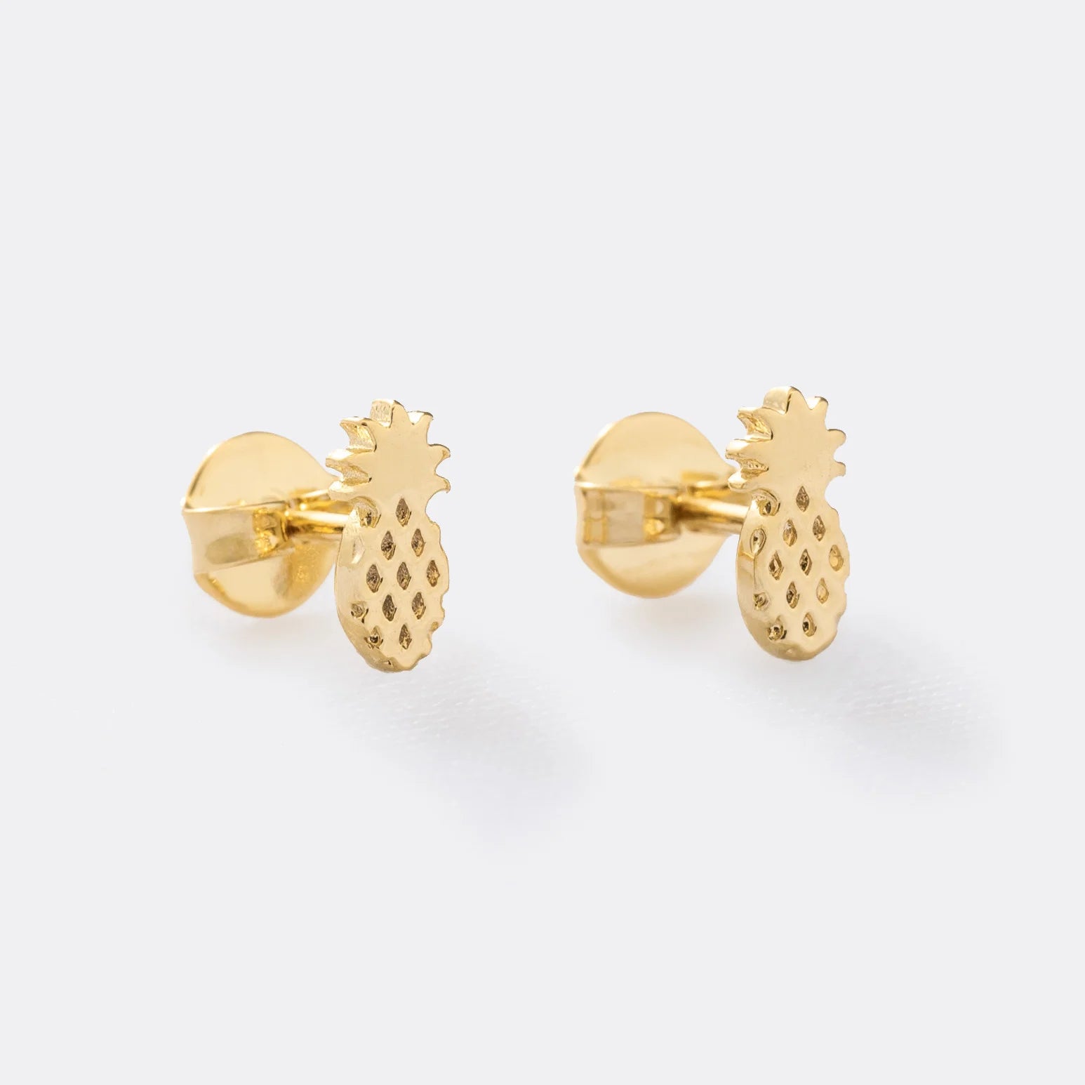 Topos Pineapple en Oro Laminado
