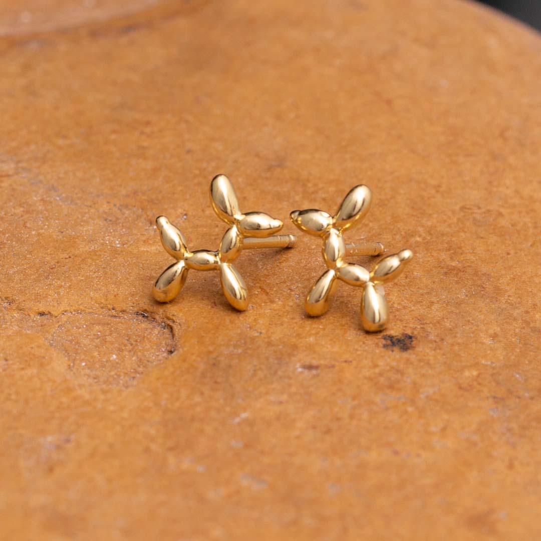 Topos Balloon Dog en Oro Laminado